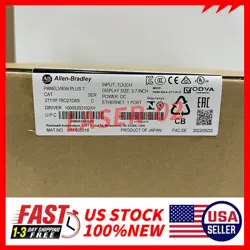 ALLEN-BRADLEY 2711P-T6C21D8S /C HMI PANELVIEW PLUS 7 GRAPHIC TERMINAL