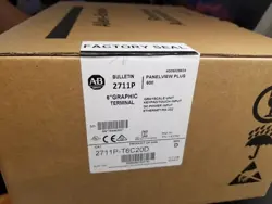 FACTORY SEALED ALLEN-BRADLEY 2711P-T6C20D PANELVIEW PLUS 600 GRAPHIC TERMINAL