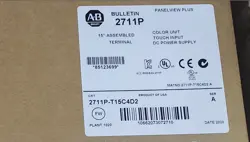 ALLEN BRADLEY 1500 PLUS 2711P-T15C4D2 PANEL VIEW + LOGIC MODULE FREE SHIP