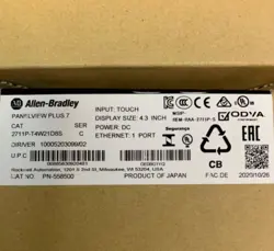 ALLEN BRADLEY 2711P-T4W21D8S HMI PANELVIEW PLUS 7 TOUCHSCREEN