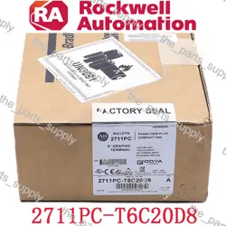 NEW ALLEN-BRADLEY 2711P-T6C20D8 PANELVIEW PLUS 6 GRAPHIC TERMINAL STOCK