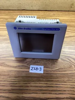 USED ALLEN BRADLEY 2711P-T6C20A PANELVIEW PLUS 600 2711PT6C20A