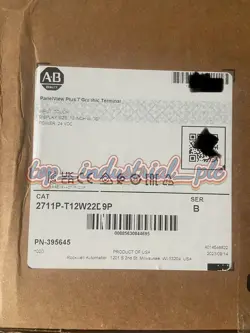 NEW 2024 ALLEN-BRADLEY AB 2711P-T12W22D9P /B PANELVIEW PLUS 7 COLOR TOUCH 12