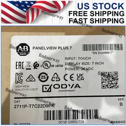 1PC 2711P-T7C22D9PK ALLEN BRADLEY PANEL VIEW PLUS 7 HMI 2711P T7C22D9PK NEW AB
