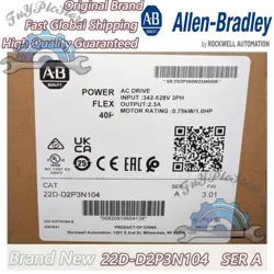 ALLEN BRADLEY 22D-D2P3N104 SER A BRAND NEW QUALITY GUARANTEED FREE SHIP