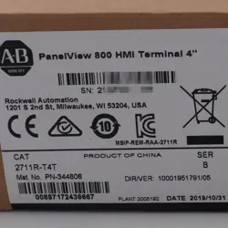 ALLEN-BRADLEY 2711R-T4T PANELVIEW 800 4.3-INCH HMI TERMINAL NEW FACTORY SEALED