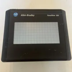 USED ALLEN BRADLEY PANEL VIEW 550 2711-T5A20L1 SER B REV E FRN 4.46