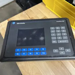 ALLEN BRADLEY 2711-B6C5 SER C FRN 4.46 PANELVIEW 600 TOUCHSCREEN HMI RS232