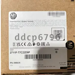 2711P-T7C22D9P ALLEN-BRADLEY PANELVIEW PLUS 7 GRAPHIC TERMINAL 2711P T7C22D9P