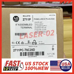 ALLEN BRADLEY 2711PC-T6C20D PANELVIEW PLUS COMPACT 600 FREE SHIPPING