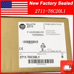 AB 2711-T6C20L1 NEW SEALED FREE SHIPPING AB FOR ALLEN BRADLEY 2711T6C20L1 PLC
