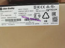 NEW ALLEN-BRADLEY 2711P-T9W21D8S SER C HMI PANELVIEW PLUS 7 TERMINAL 9 INCH