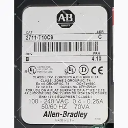 ALLEN-BRADLEY 2711-T10C9 NEW
