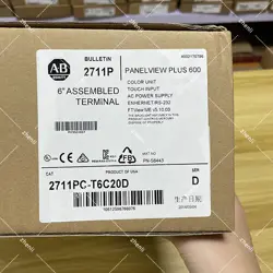 NEW 2711PC-T6C20D PANELVIEW PLUS COMPACT 600  ALLEN BRADLEY