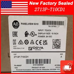 ALLEN-BRADLEY 2713P-T10CD1 PANELVIEW 5310 TERMINAL AB 2713PT10CD1 FACTORY SEALED