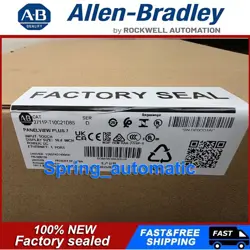NEW ALLEN-BRADLEY 2711P-T10C21D8S SER D HMI PANELVIEW PLUS 7 STANDARD TERMINAL