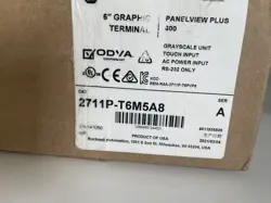 NEW ALLEN BRADLEY 2711P-T6M5A8 PANELVIEW PLUS 600