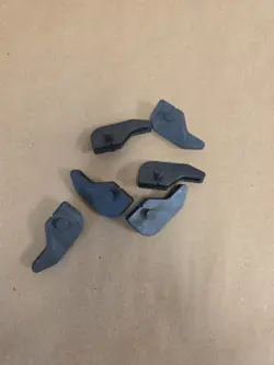 ALLEN BRADLEY PANELVIEW MOUNTING CLIPS LOT OF 6