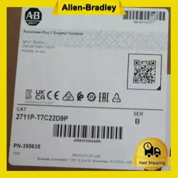FACTORY SEALED ALLEN-BRADLEY 2711P-T7C22D9P PANELVIEW PLUS 7 GRAPHIC TERMINA NEW