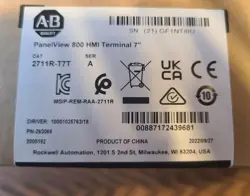ALLEN BRADLEY 2711R-T7T PANELVIEW 800 7-INCH HMI TERMINAL  2711RT7T FREE SHIP