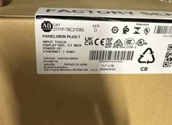 2024 NEW ALLEN-BRADLEY 2711P-T6C21D8S PANELVIEW PLUS 7 GRAPHIC TERMINAL