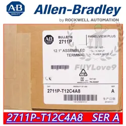 NEW ALLEN BRADLEY 2711P-T12C4A8 PANELVIEW 1250 PLUS 6 TERMINAL NO TARIFFS
