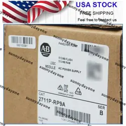 NEW ALLEN BRADLEY 2711P-RP9A  PLUS 6 LOGIC MODULE 0 MIN. RUN-TIME