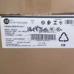 IN BOX PANELVIEW PLUS 7 STANDARD 10 TERMINAL 2711P-T10C22D8S /D ALLEN-BRADLEY