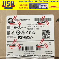 1PC NEW ALLEN-BRADLEY 2711P-B10C22D9P US STOCK 【FREE TAX】