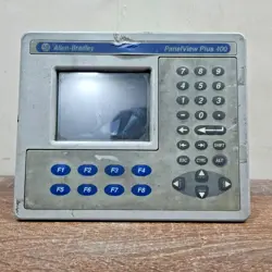 PANELVIEW HMI ALLEN-BRADLEY PLUS 400 2711P-K4M20D SER. VIEW REV. RS- SCRAP