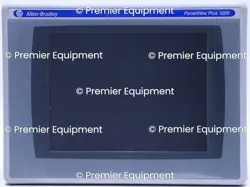* ALLEN BRADLEY 2711P-T10C4A8 PANELVIEW 1000 PLUS 6 W/ 2711P-RDT10C 2711P-RP8A