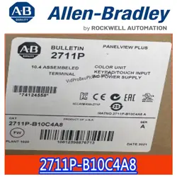 ALLEN BRADLEY 2711P-B10C4A8 TOUCH SCREEN BRAND NEW SEAL STOCK FREE SHIPPING