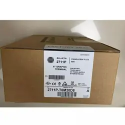 NEW ALLEN-BRADLEY 2711P-T6M20D8 SER A HMI PANELVIEW PLUS 600 6''GRAPHIC TERMINAL