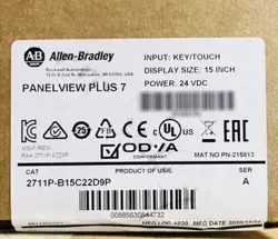 NEW SEALED ALLEN BRADLEY 2711P-B15C22D9P PANELVIEW PLUS 7 GRAPHIC TERMINAL