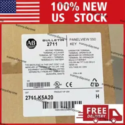 NEW AB 2711-K5A20 SER H ALLEN BRADLEY FRN 4.46 FREE SHIP 2711K5A20