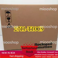 ALLEN BRADLEY 2711-T10C9 SERIES D | PANELVIEW 1000 RS-232 FRN 4.46 US FREE TAX