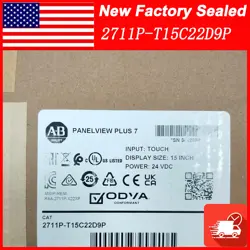 1PC BRAND NEW ALLEN-BRADLEY 2711P-T15C22D9P /B PANELVIEW PLUS 7 2711PT15C22D9P