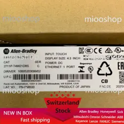 ALLEN BRADLEY 2711P-T4W21D8S /C PANELVIEW PL 7 TOUCH SCREEN SEALED US FREE TAX