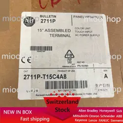 ALLEN BRADLEY 2711P-T15C4A8 / 2711P-T15C4A8 PANELVIEW US FREE TAX