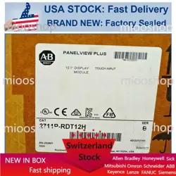 2711P-RDT12H SEALED ALLEN BRADLEY ONE YEAR WARRANTY US FREE TAX