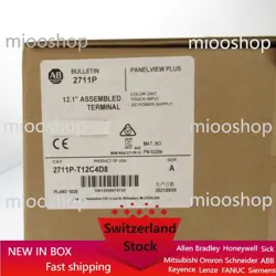 AB 2711P-T12C4D8 ALLEN BRADLEY 2711P-T12C4D8 PANELVIEW PL 12.1