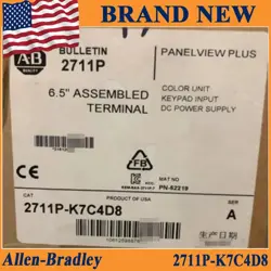 2711P-K7C4D8 ALLEN-BRADLEY 6.5 IN COLOR DISPLAY PANELVIEW 6 PLUS TERMINAL AB