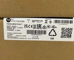 NEW ALLEN BRADLEY 2711P-T15C22D8S AB PANELVIEW PLUS 7 STANDARD 15 TERMINAL US
