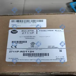 2711P-RDT12H  SEALED ALLEN BRADLEY ONE YEAR WARRANTY FREE TAX