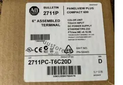 ALLEN-BRADLEY 2711PC-T6C20D PANELVIEW PLUS 6 GRAPHIC TERMINAL