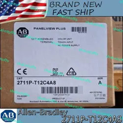 BRAND NEW FACTORY SEALED ALLEN-BRADLEY 2711P-T12C4A8/A PANELVIEW PLUS TERMINAL