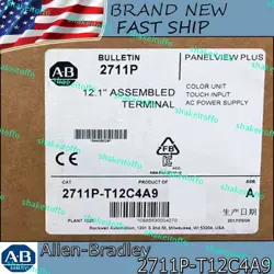 2711P-T12C4A9/A NEW SEALED ALLEN-BRADLEY PANELVIEW PLUS TERMINAL FREE SHIP US AB