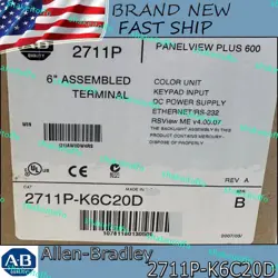 1PC BRAND NEW FACTORY SEALED ALLEN-BRADLEY 2711P-K6C20D PANELVIEW US FREE SHIP