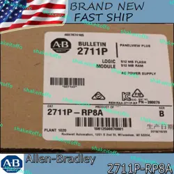 1PC 2711P-RP8A BRAND NEW FACTORY SEALED ALLEN-BRADLEY PANELVIEW LOGIC MODULE US