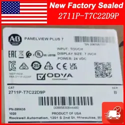 NEW SEALED BOX ALLEN-BRADLEY 2711P-T7C22D9P AB PANELVIEW PLUS 7 PERFORMANCE